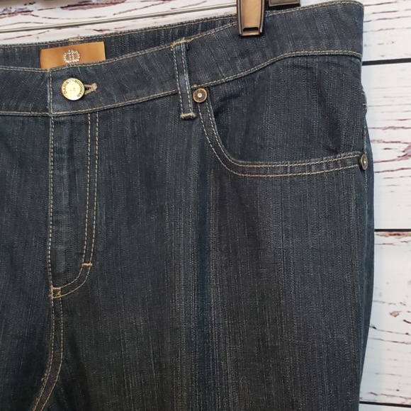 Dana Buchman Denim Ileana Jeans Size 10 L EUC - Picture 3 of 8